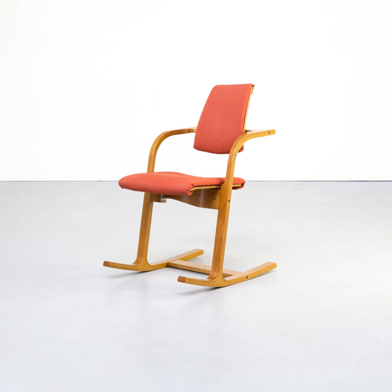 Vintage Ergonomic 'Actulum' rocking chair for Stokke Fabrikker AS Scandinavian 2005