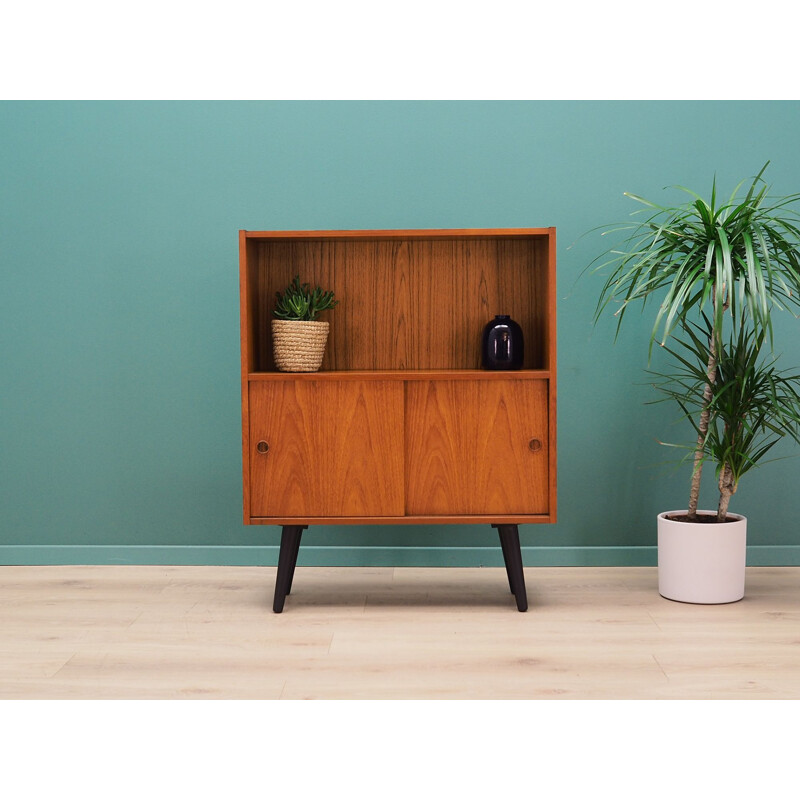 Cabinet teak vintage Danish 1970s