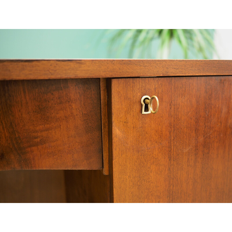 Vintage Desk walnut, Danish 1960s