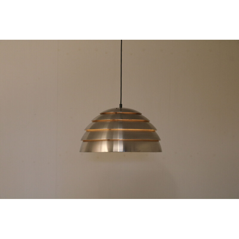 Vintage hanging lamp Chrome by Hans Agne Jakobsson for Markaryd, Sweden 1960s