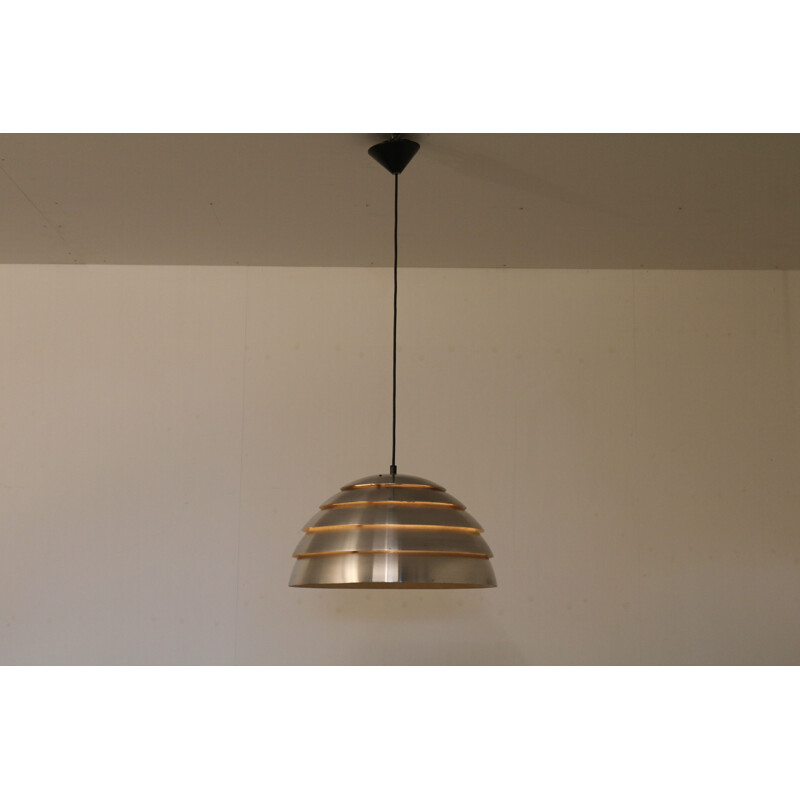 Vintage hanging lamp Chrome by Hans Agne Jakobsson for Markaryd, Sweden 1960s