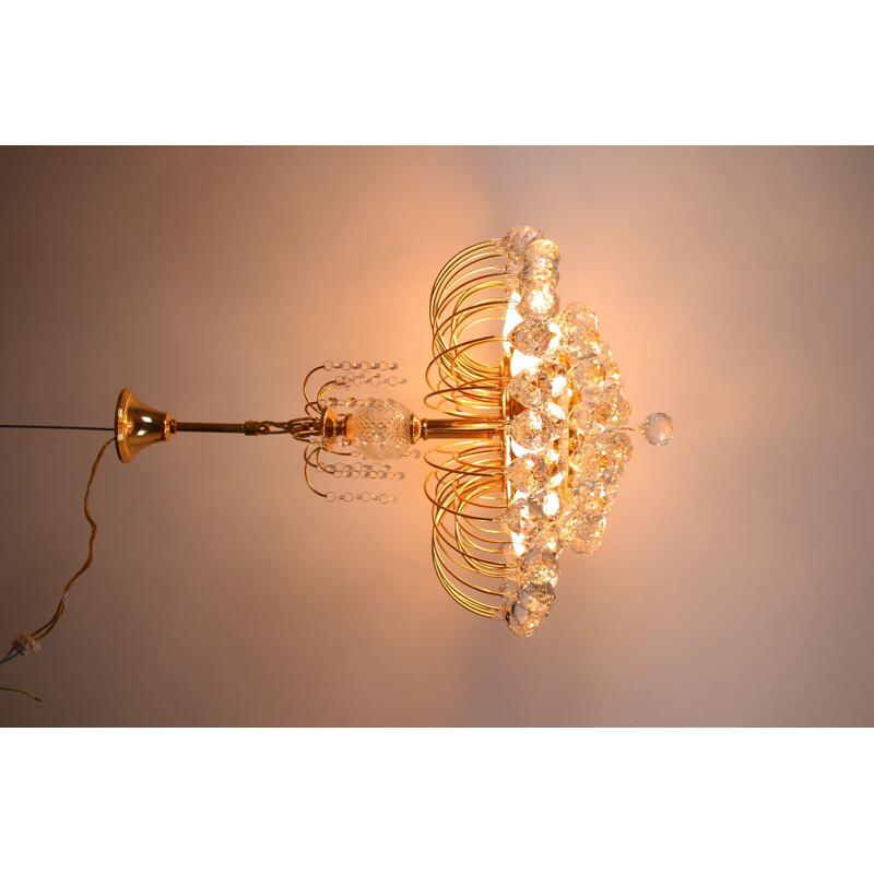 Vintage Chandelier by Christoph Palmer Crystal 1960