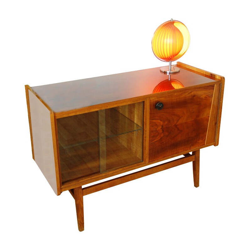 Vintage walnut sideboard -1960s