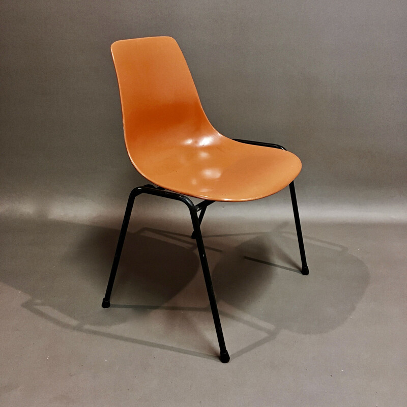 Ensemble de 6 chaises vintage Georg Leowald 1960