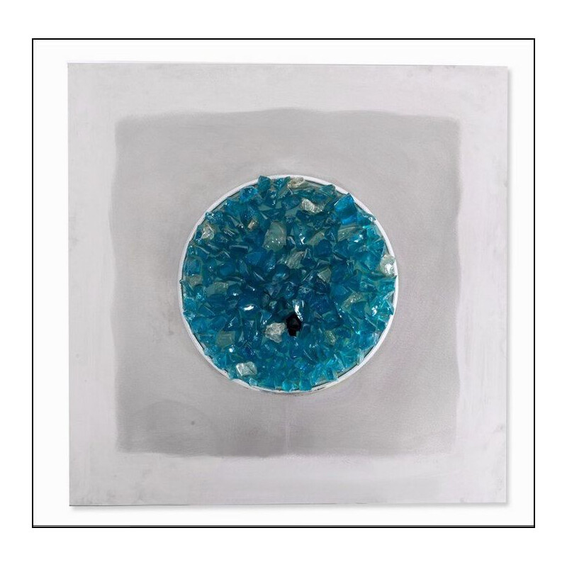Applique "Ocean Blue" en verre Esperia, Angelo BROTTO -  1970