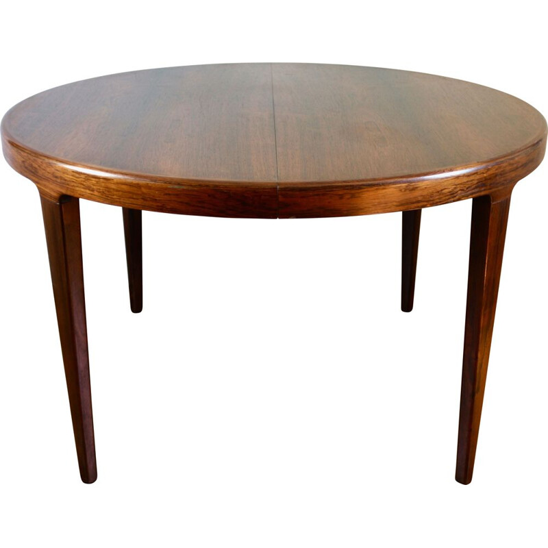 Vintage table rosewood by  Rio Johannes Andersen scandinavian 1960