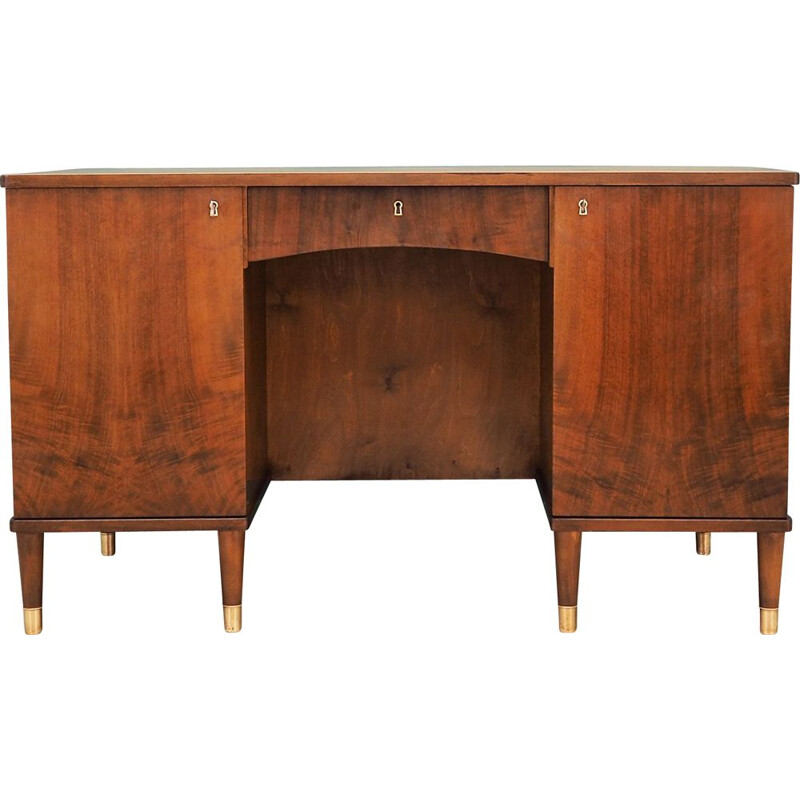 Vintage Desk walnut, Danish 1960s