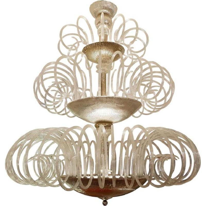 Vintage chandelier Murano Extra Large 1960