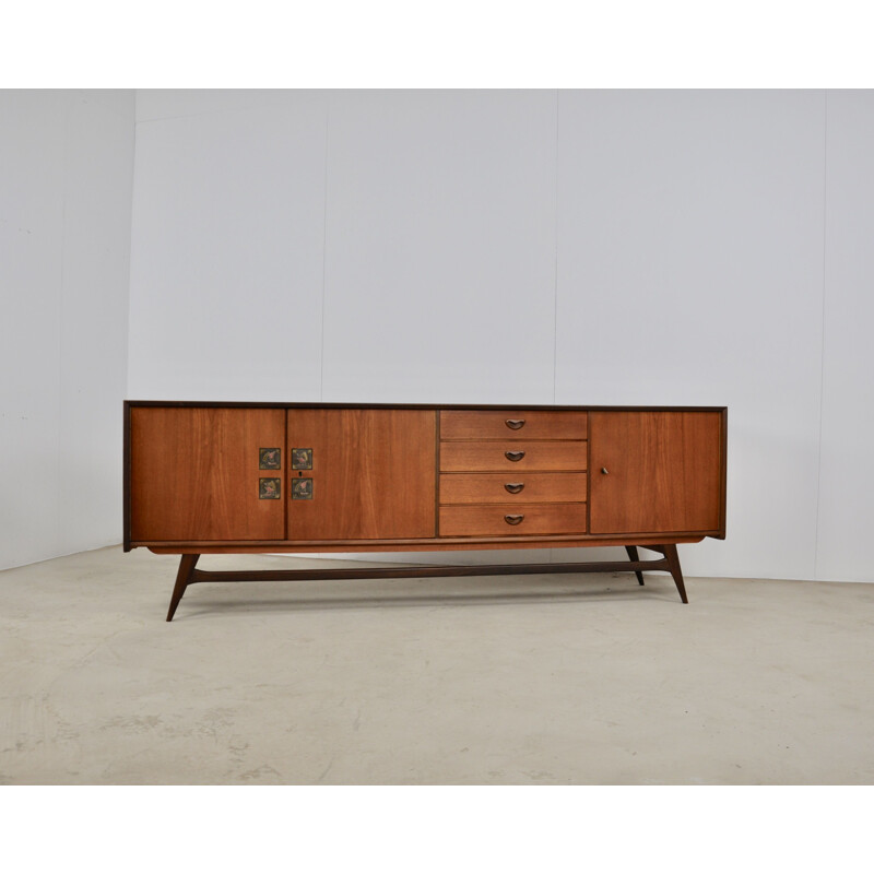 Vintage Sideboard by Louis van Teeffelen for Webé, 1960s