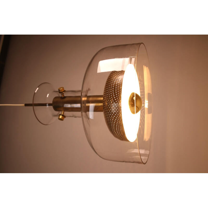 Vintage Glass pendant lamp  Anders Pehrson For Atelje Lyktan