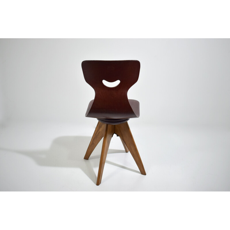 Vintage swivel chair Pagwood A. Stegner for Flotto, 1960