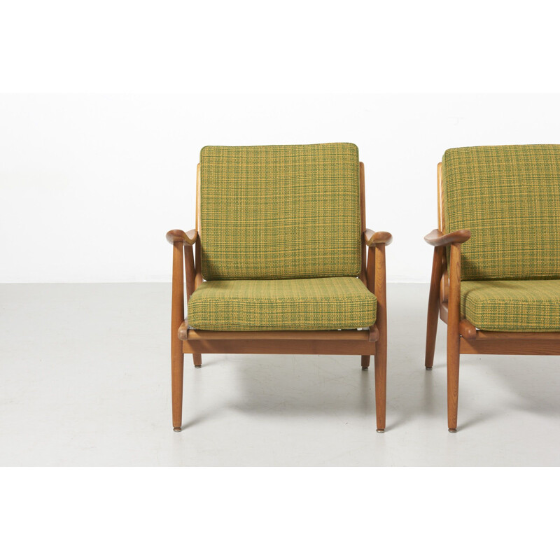 Vintage Easy Chairs in Ash 1960s