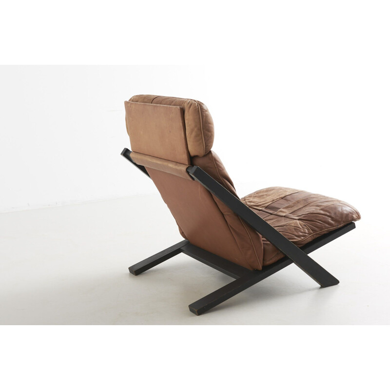 Fauteuil Lounge vintage d'Ueli Berger pour De Sade  1970