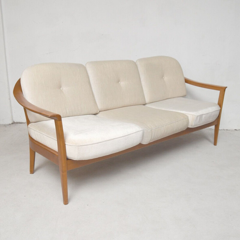 Vintage Wilhelm Knoll 3 seater sofa 1960