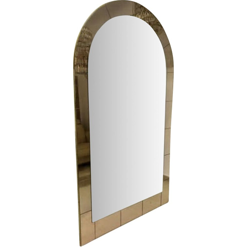 Vintage two-tone mirror 1980