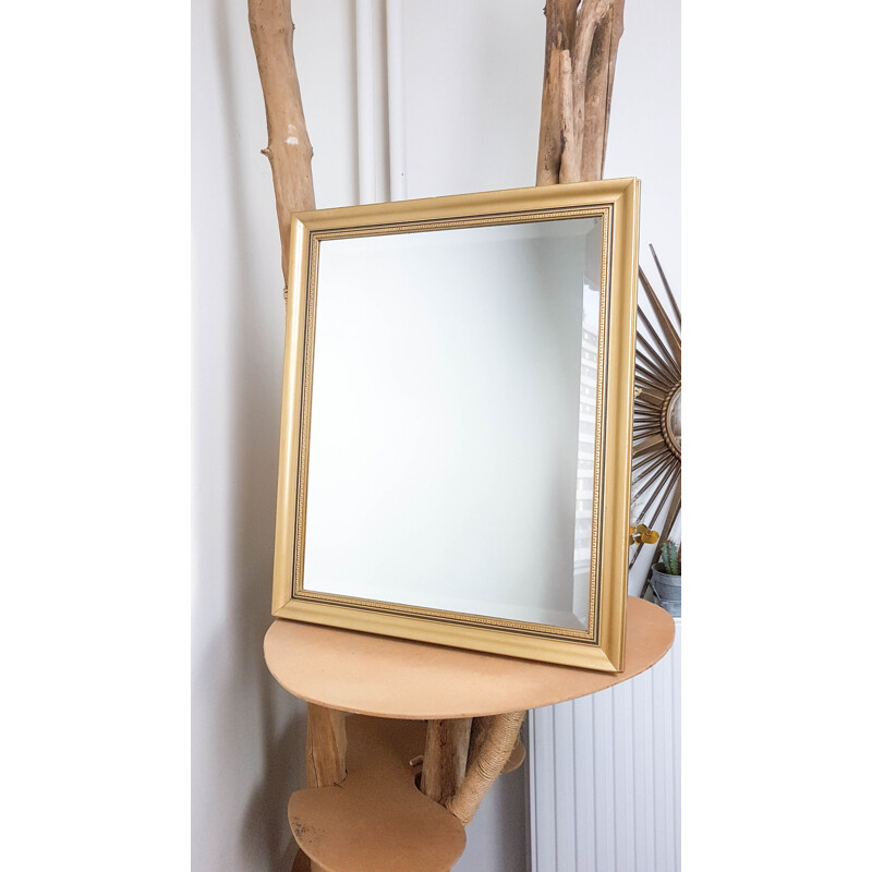 Vintage golden mirror Bevelled Wall decoration 