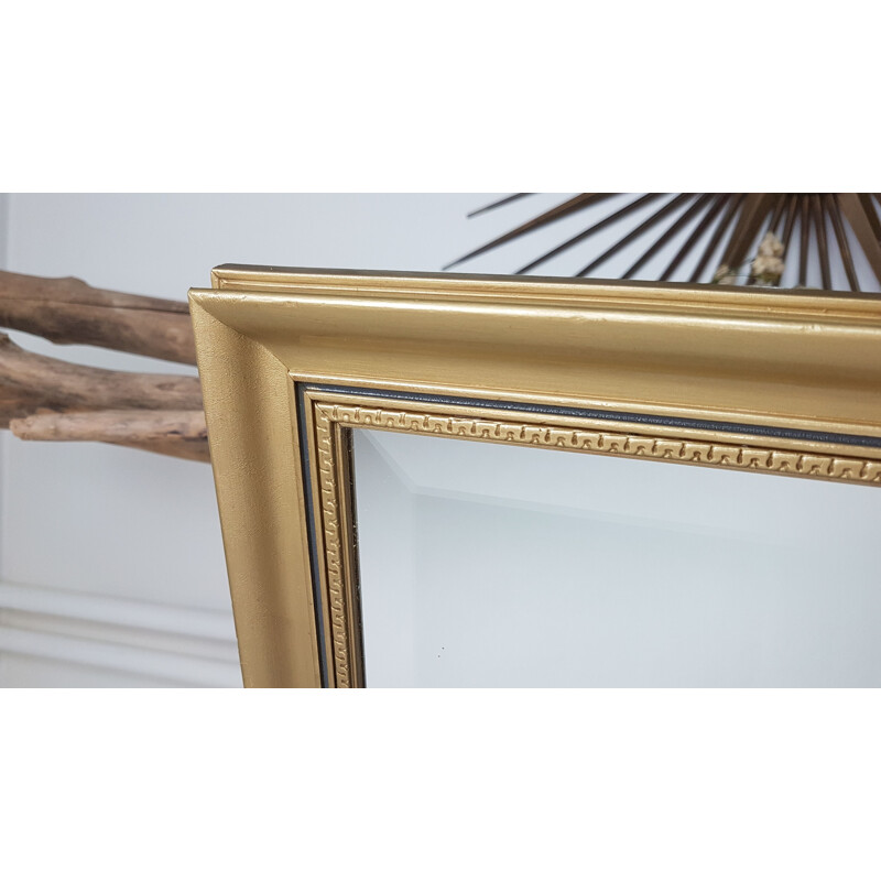 Vintage golden mirror Bevelled Wall decoration 