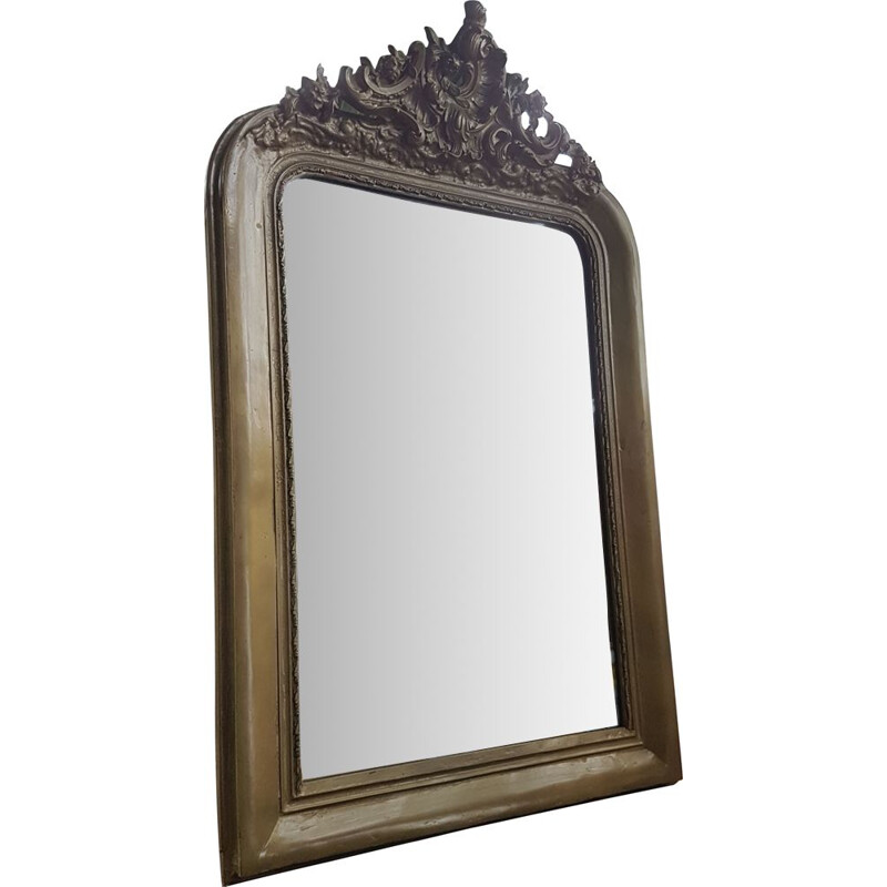 Large vintage mirror Louis Philippe 