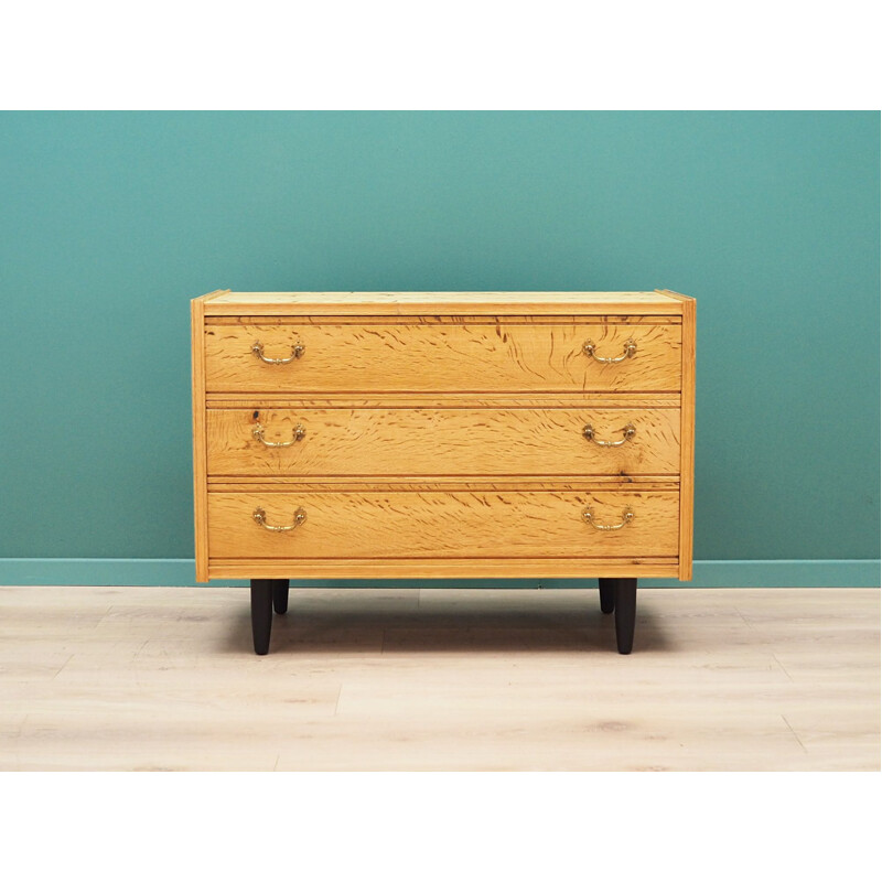 Vintage  Chest of drawers ash, Danish 1960s