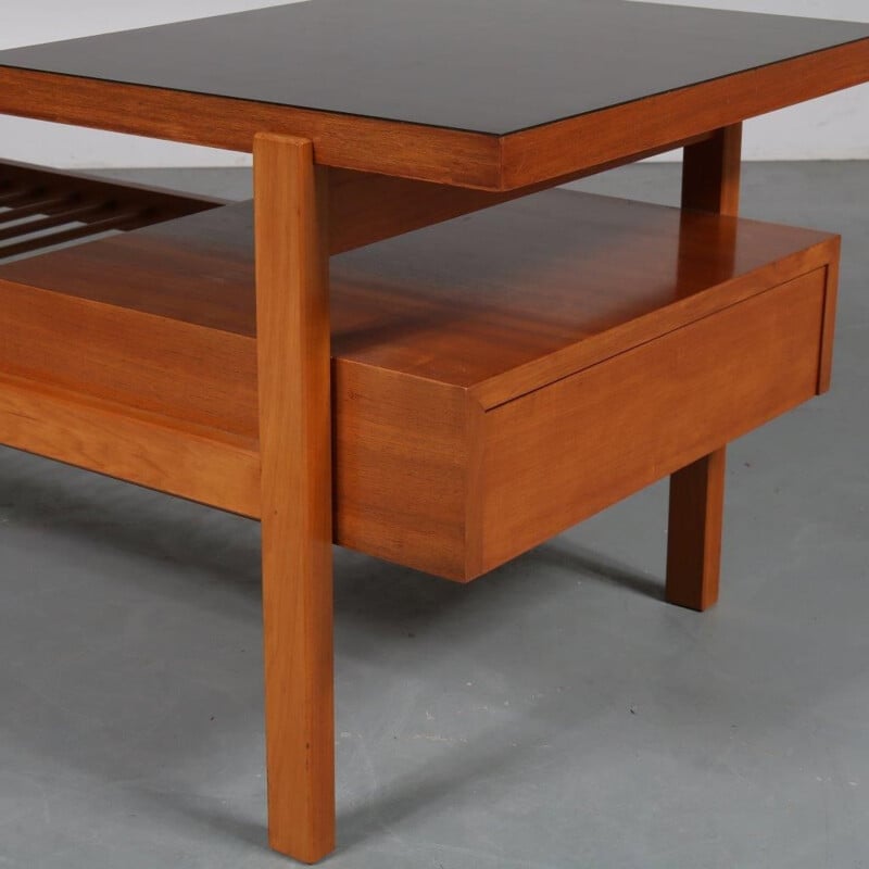 Vintage Coffee Table Jos de Mey for Van Den Berghe Pauvers, Belgium 1950