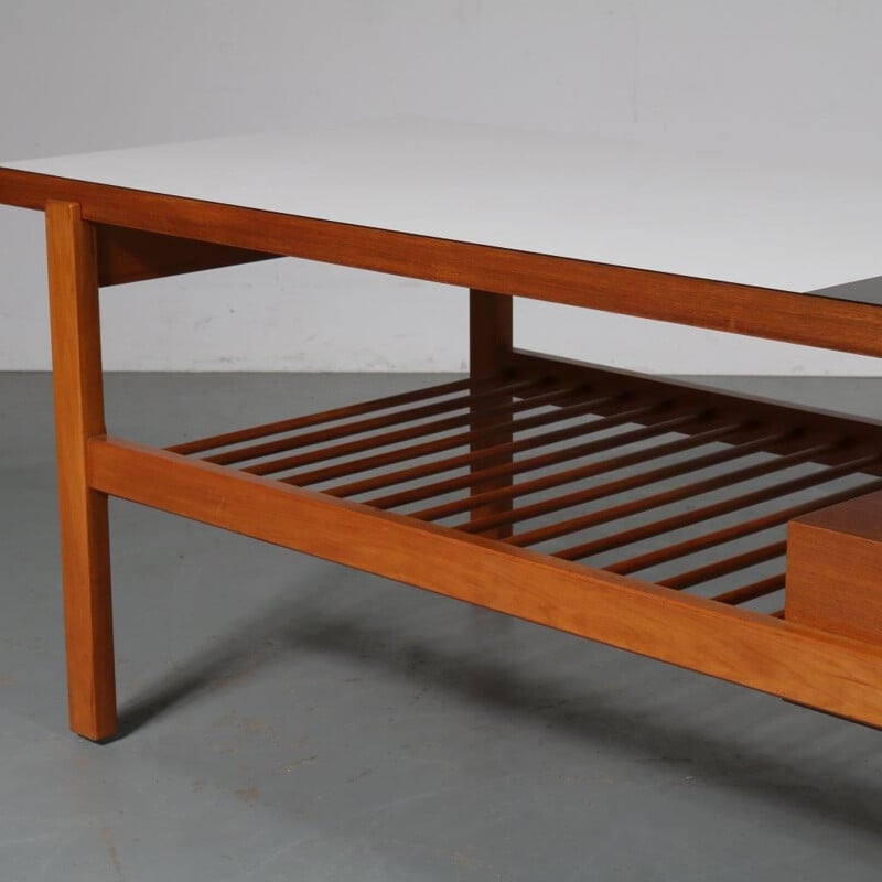 Vintage Coffee Table Jos de Mey for Van Den Berghe Pauvers, Belgium 1950