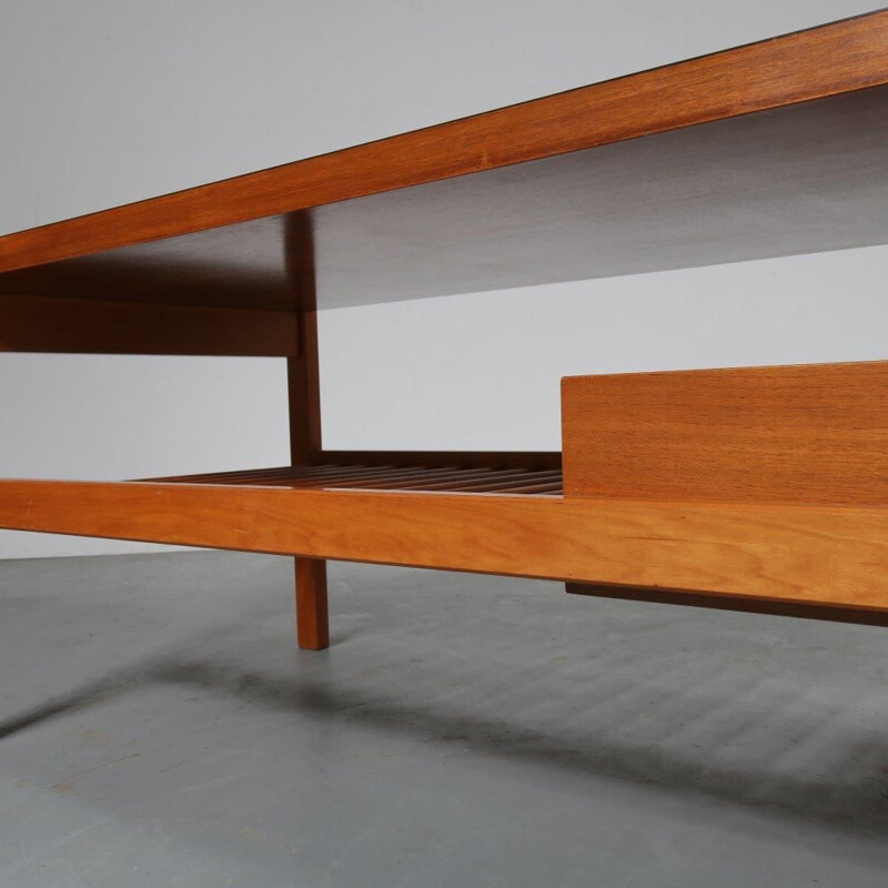 Vintage Coffee Table Jos de Mey for Van Den Berghe Pauvers, Belgium 1950