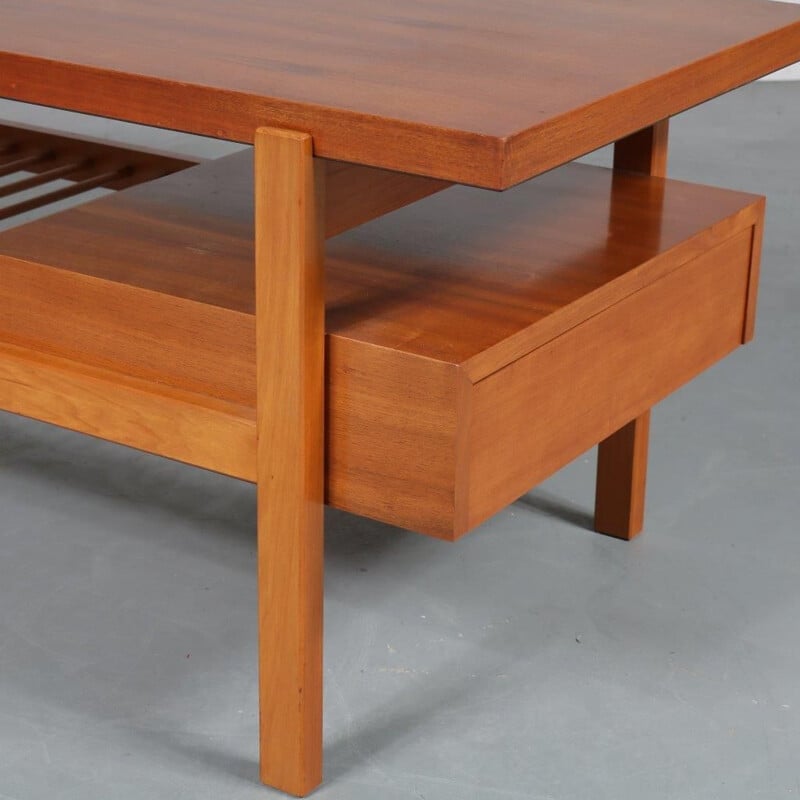 Vintage Coffee Table Jos de Mey for Van Den Berghe Pauvers, Belgium 1950