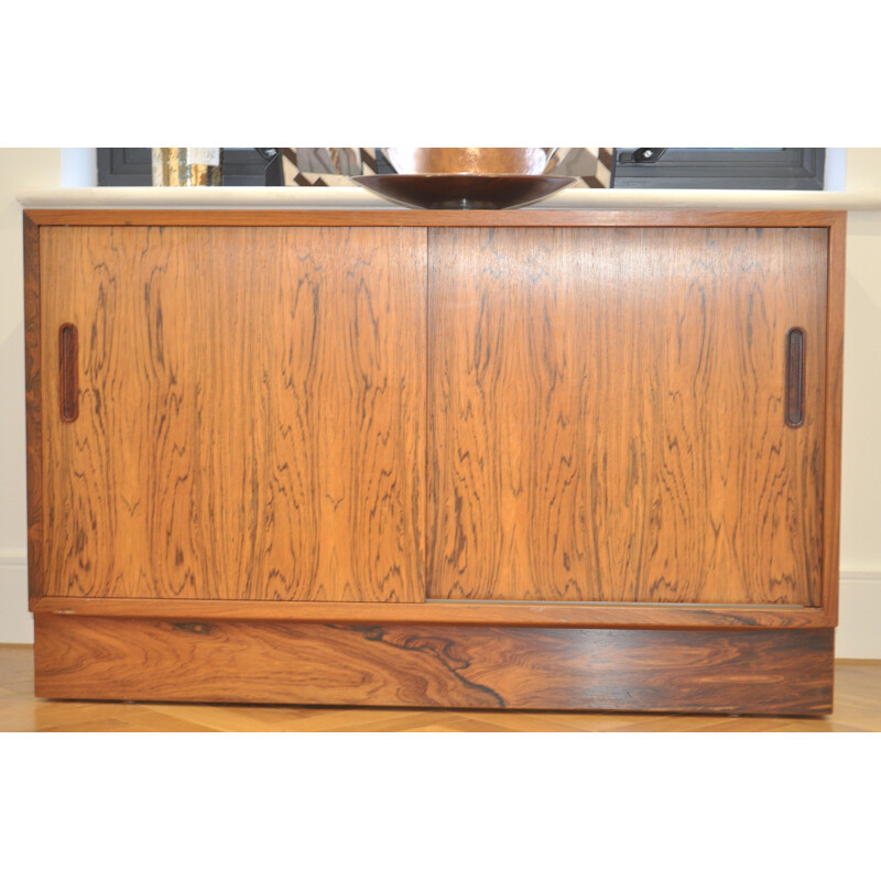 Vintage Rosewood Sideboard by Poul Hundevad