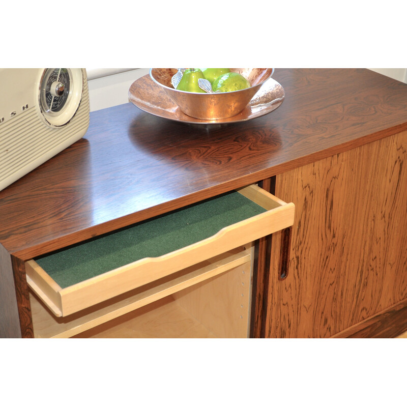 Vintage Rosewood Sideboard by Poul Hundevad