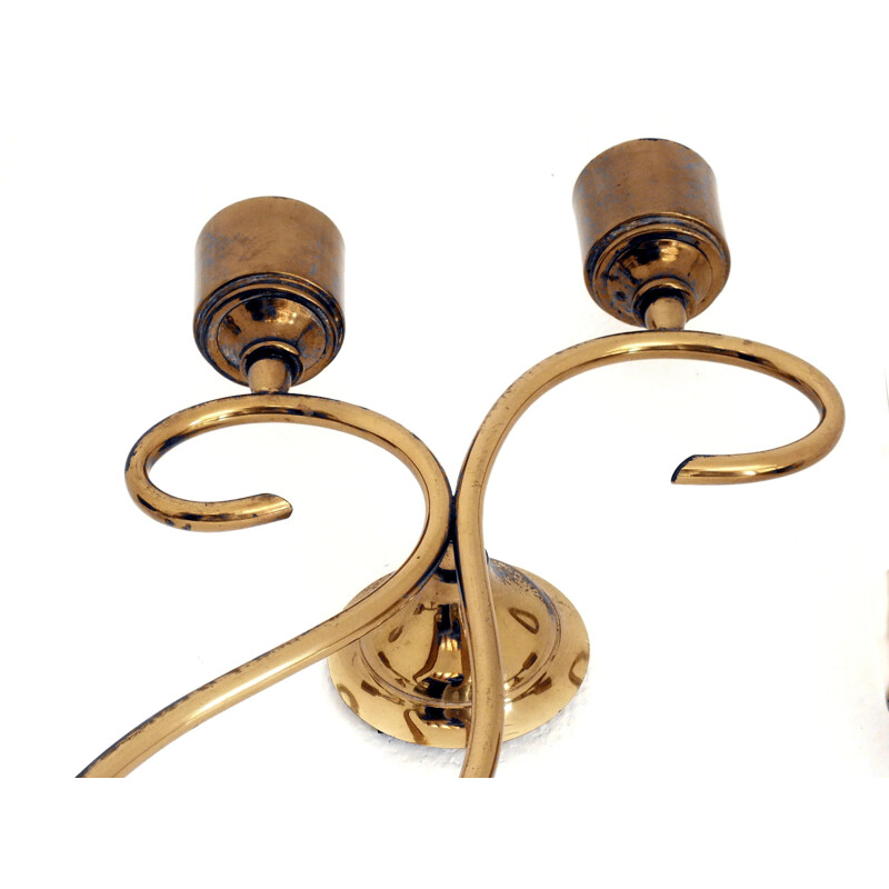 Set of 3 vintage sconces by Angelo Lelli for Arredoluce, Italy 1950