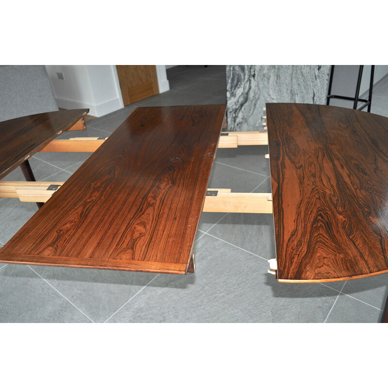 Mid-Century Rosewood Dining Table Danish