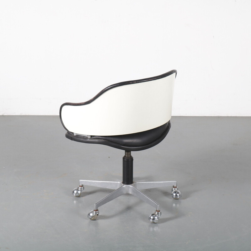 Vintage Swivel desk chair by Geoffrey Harcourt for Artifort, Netherlands 1960s