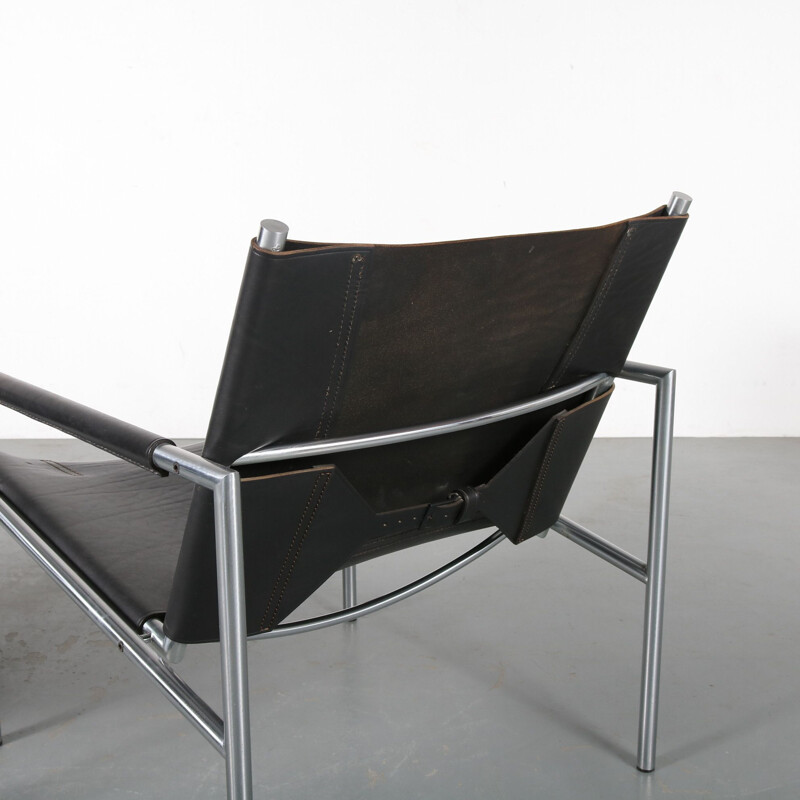 Paire de fauteuils vintage de Martin Visser pour 't Spectrum aux Pays-Bas 1960