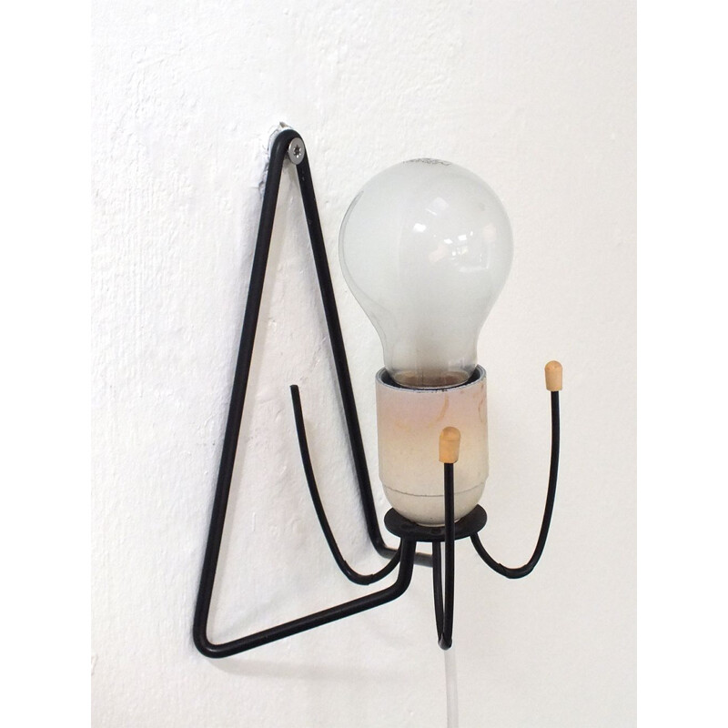 Vintage wall light by Kalff for Philips 1950s