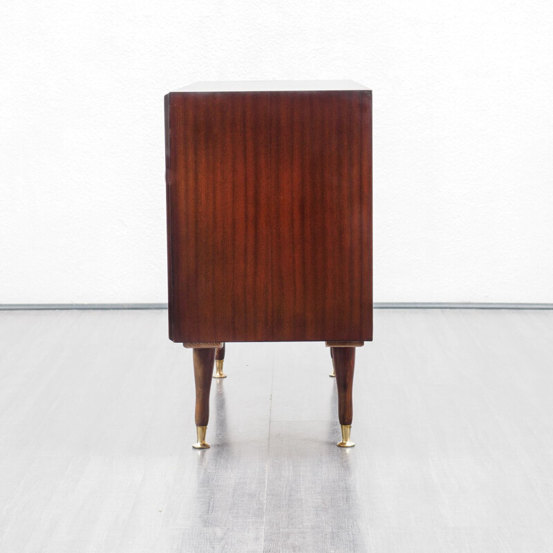 Vintage sidebord mahogany and root wood 1960s