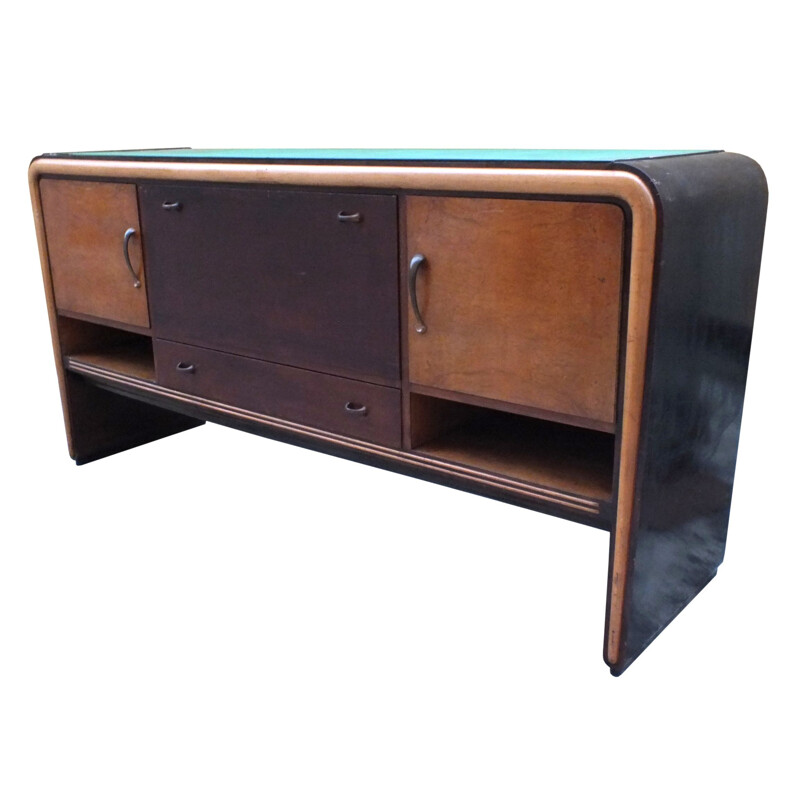 Vintage sideboard and cabinet bar Osvaldo Borsani 1930