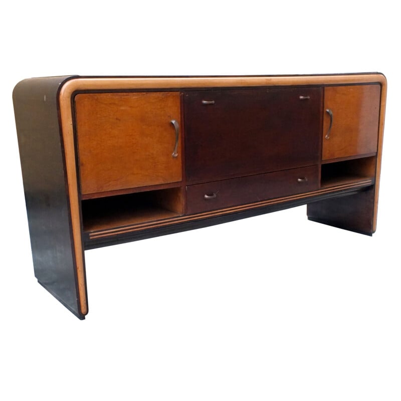 Vintage sideboard and cabinet bar Osvaldo Borsani 1930
