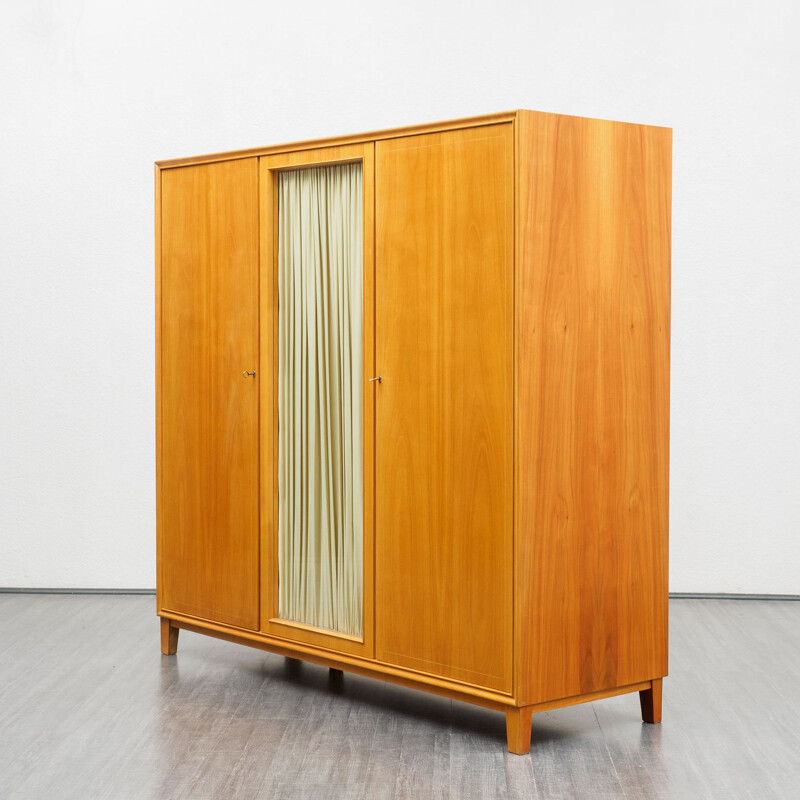 Vintage wardrobe, cherrywood 1950s