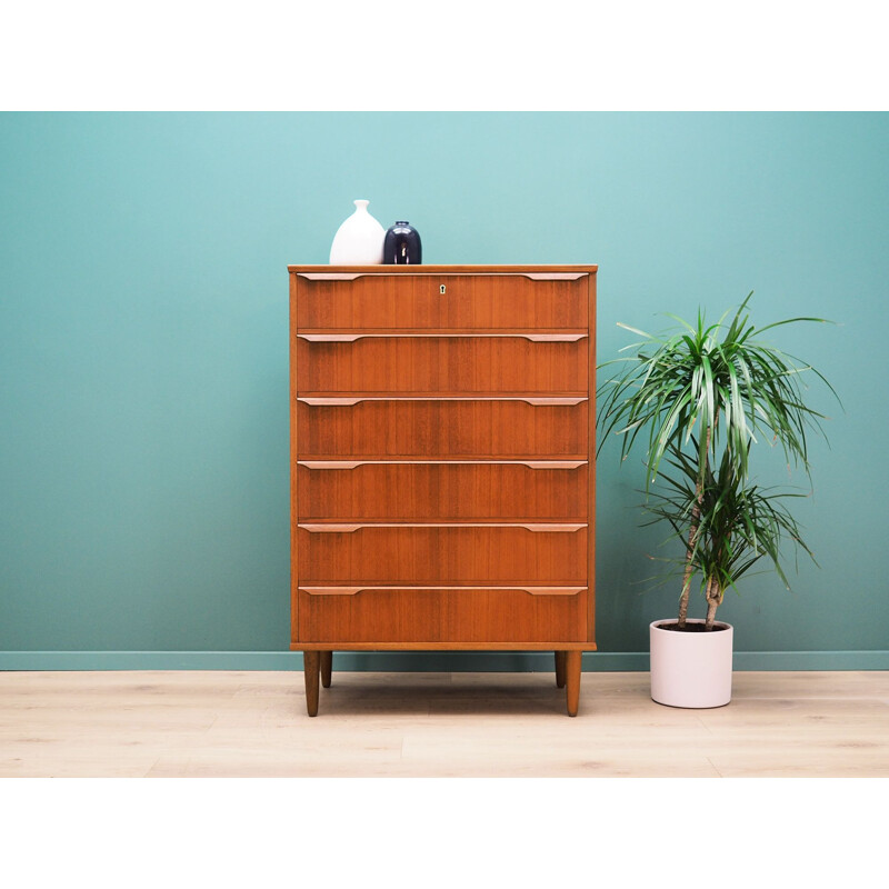 Vintage Chest of drawers teak Trekanten-Hestbæk AS Danish 1960s