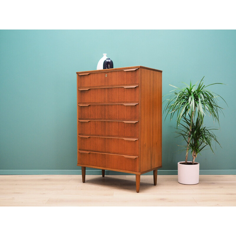 Vintage Chest of drawers teak Trekanten-Hestbæk AS Danish 1960s