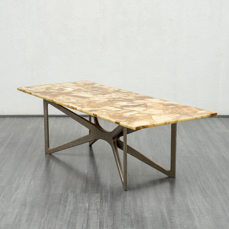 Vintage "brutalist" style coffee table 1960s