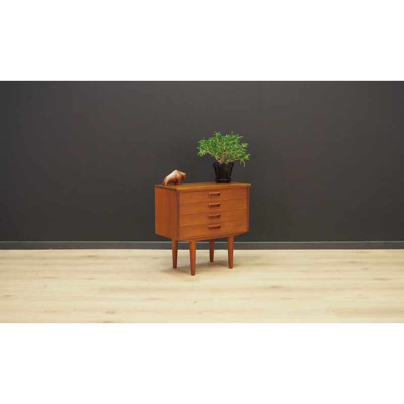 Vintage teak chest of drawers Danish 1960