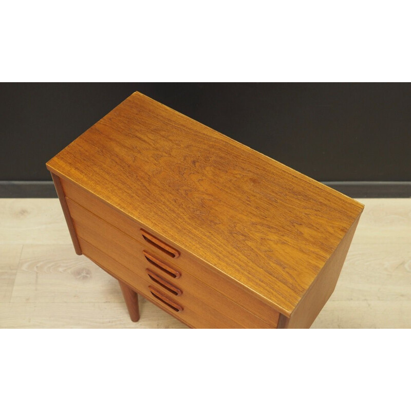 Vintage teak chest of drawers Danish 1960