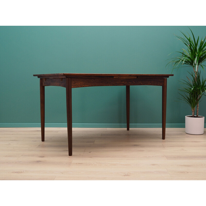 Vintage Skovby table rosewood Scandinavian 1960s