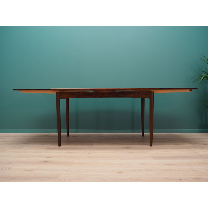 Vintage Skovby table rosewood Scandinavian 1960s