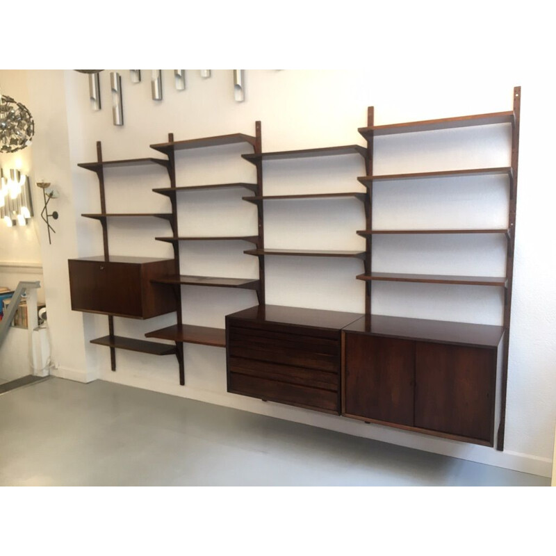 Vintage Rosewood Poul Cadovius 1950 shelf