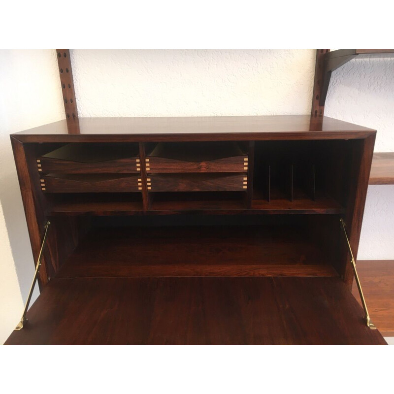 Vintage Rosewood Poul Cadovius 1950 shelf