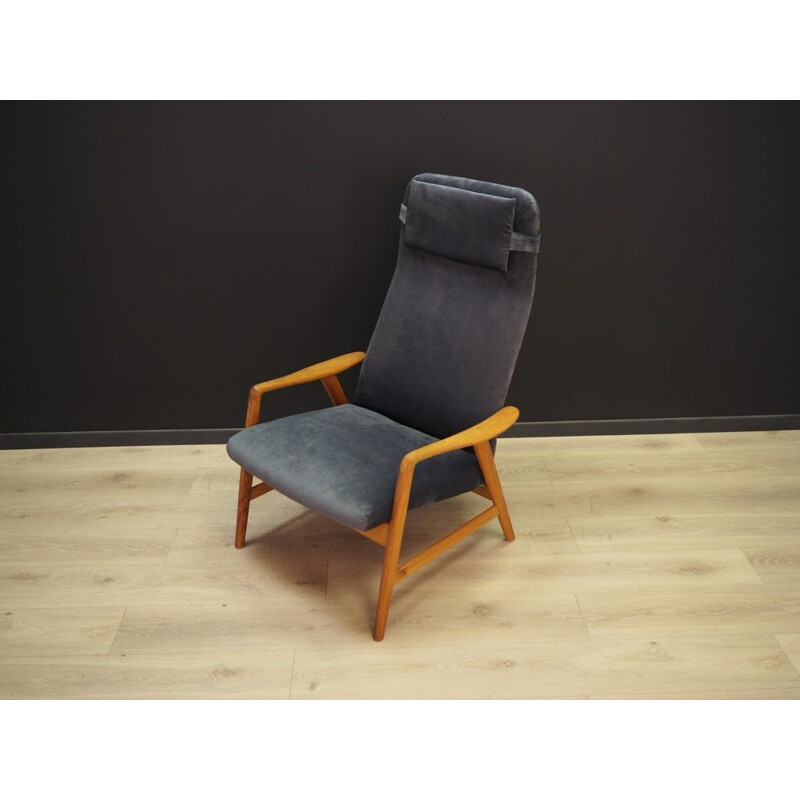 Fauteuil vintage Alf Svensson scandinave 1960