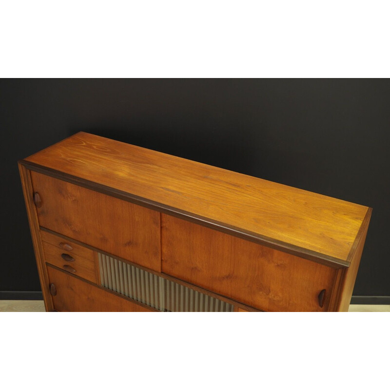 Vintage highboard teak scandinavian 1970s