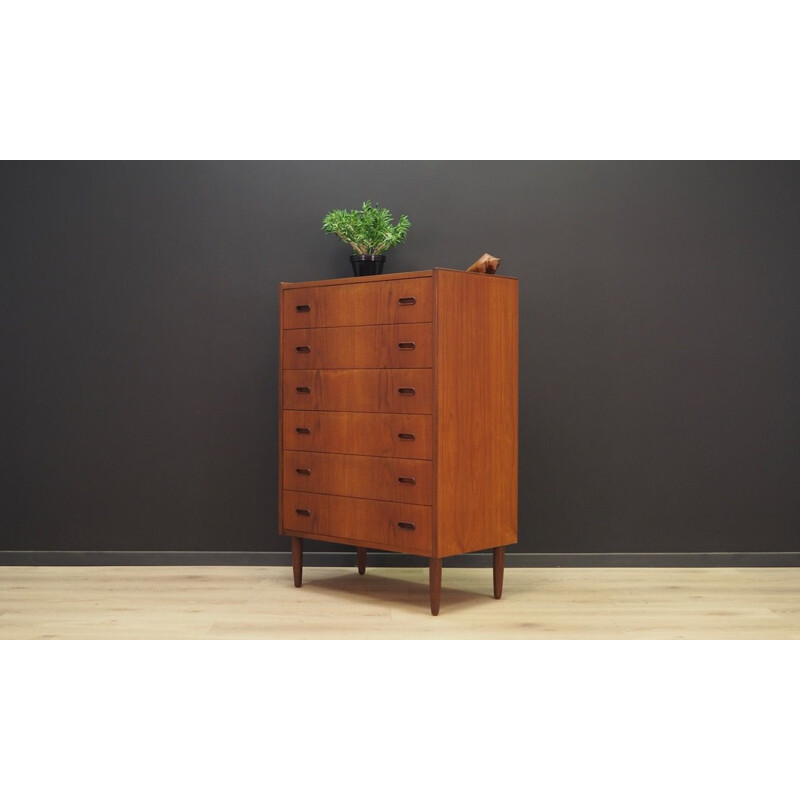 Vintage Chest of drawers Scandinavian teak lata 1970s